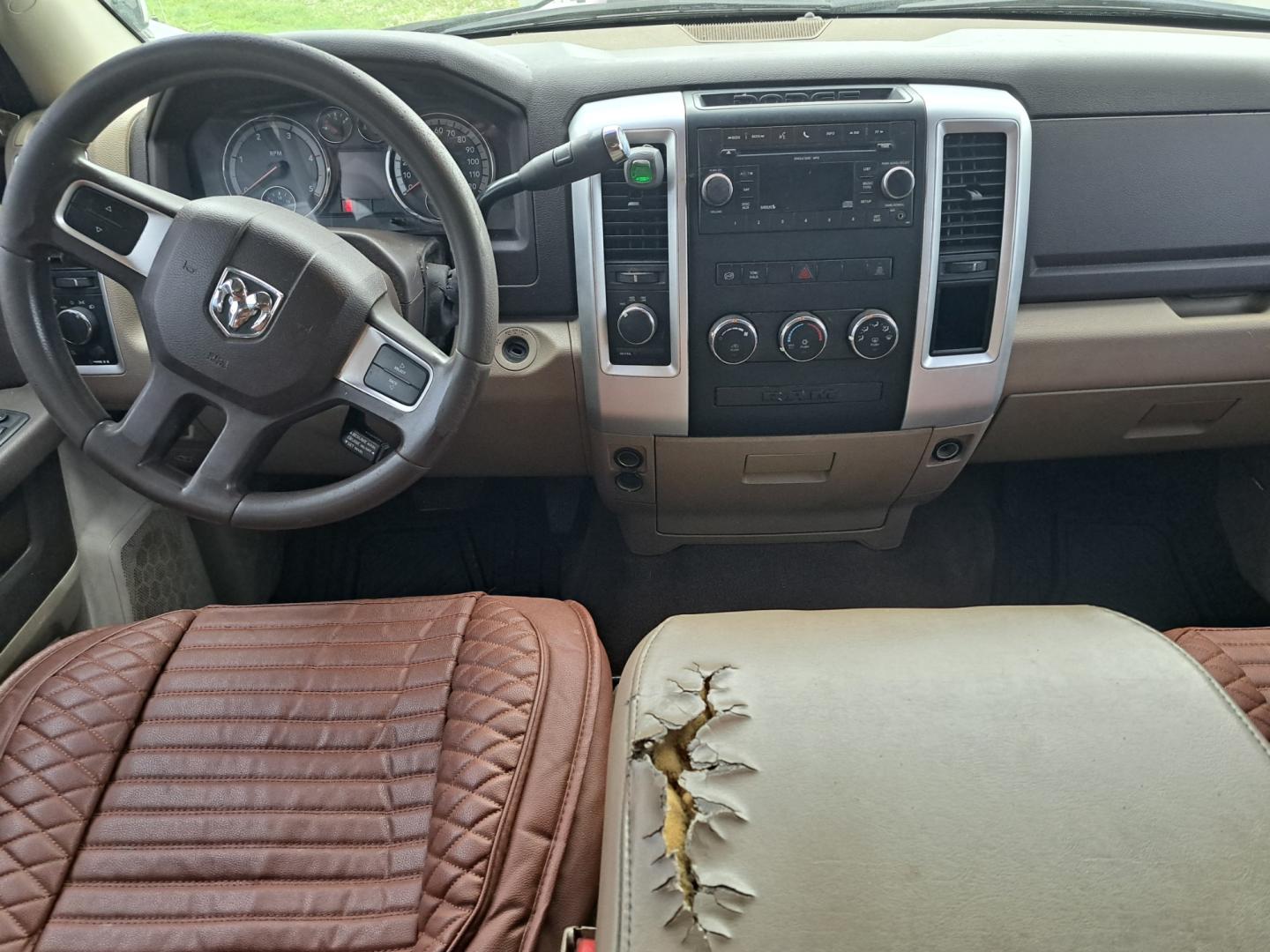 2011 White /BEIGE Dodge Ram 2500 Power Wagon Crew Cab 4WD (3D7UT2CL4BG) with an 6.7L L6 OHV 24V TURBO DIESEL engine, AUTOMATIC transmission, located at 1181 Aurora Rd, Melbourne, FL, 32935, (321) 241-1100, 28.132914, -80.639175 - Photo#3